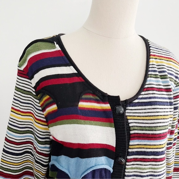 Aventures Des Toiles Paris Size 44 (14) Cardigan - Picture 2 of 11